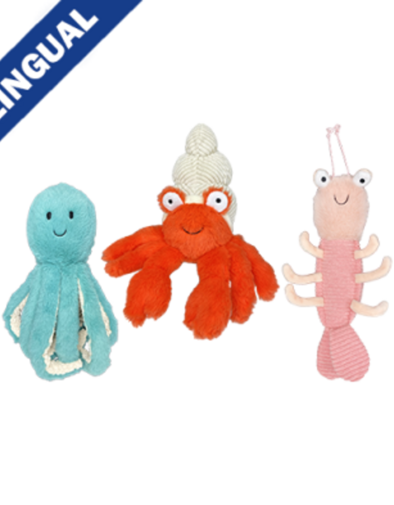 Multipet Margaritaville Coral Reefers Assorted Dog Toy