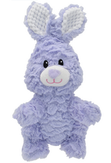 Multipet Wrinkleez Plush Rabbit Dog Toy 9"