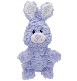 Multipet Wrinkleez Plush Rabbit Dog Toy 9"