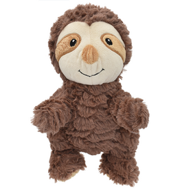 Multipet Wrinkleez Plush Sloth Dog Toy 9"