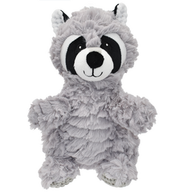Multipet Wrinkleez Plush Racoon Dog Toy 9"