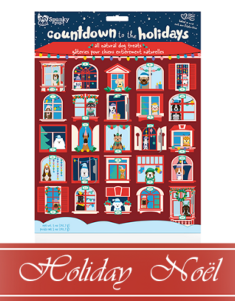 Spunky Pup Spunky Pup Holiday Advent Calendar Dog Treats 25ct