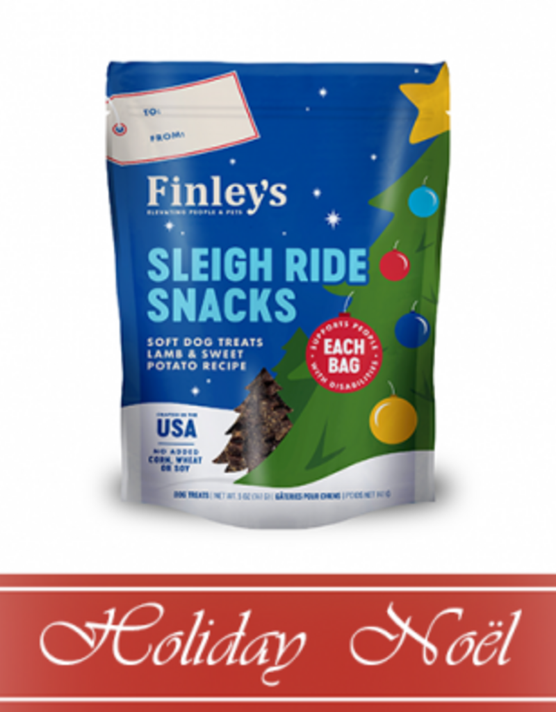 Finley's Finley's Sleigh Ride Snacks Lamb & Sweet Potato Recipe Soft Dog Treats 6oz