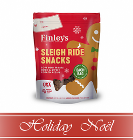 Finley's Finley's Sleigh Ride Snacks Duck & Sweet Potato Recipe Soft Dog Treats 6oz