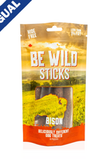 This & That Be Wild Bison Sticks Dog Treats 6ct