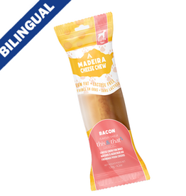 This & That Madeira Cheese Chews - Bacon Flavour - XLarge 1pc