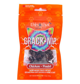 This & That Crack-Nip Chicken Cat Treat 43g