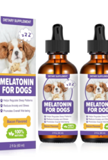 Amazon Liquid Melatonin for Dogs - Bacon Flavour 2 fl oz - 1 bottle