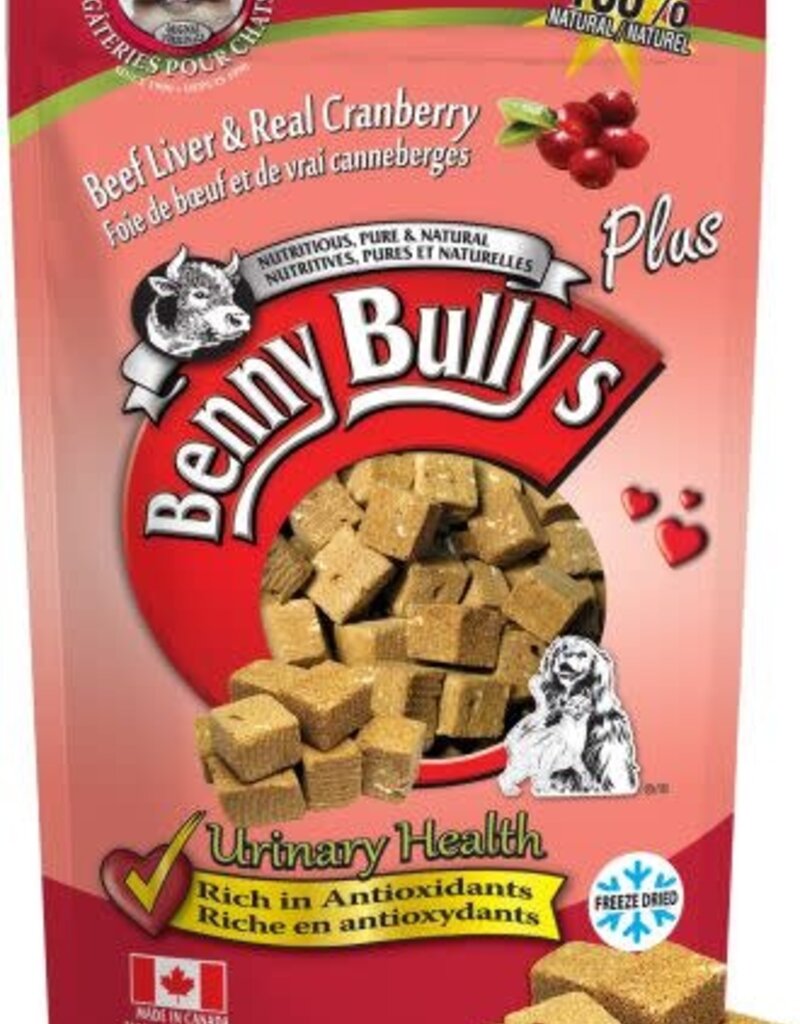 Benny Bully Benny Bully's Beef Liver plus Cranberry Cat Treats - 25g