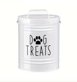 Temu Dog Treat Container with Paw Print 1pc