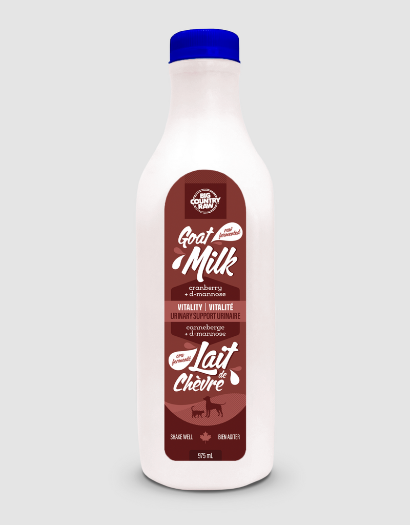 Big Country Raw Big Country Raw Goat Milk - Vitality (Cranberry) - 975mL