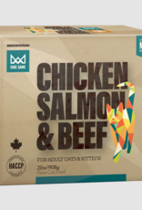 Big Country Raw Big Country Raw Fare Game Chicken, Salmon, and Beef 2lb