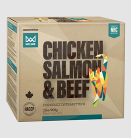 Big Country Raw Big Country Raw Fare Game Chicken, Salmon, and Beef 2lb
