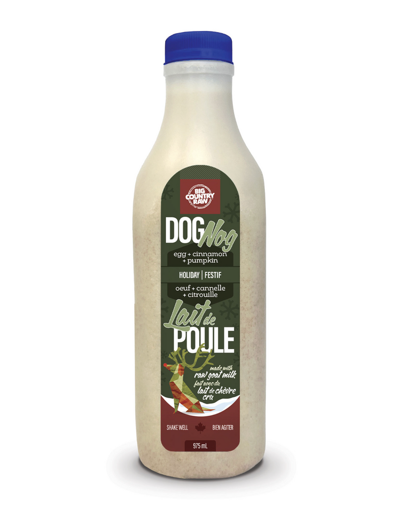 Big Country Raw Big Country Raw Goat Milk - Holiday Dog Nog 975mL