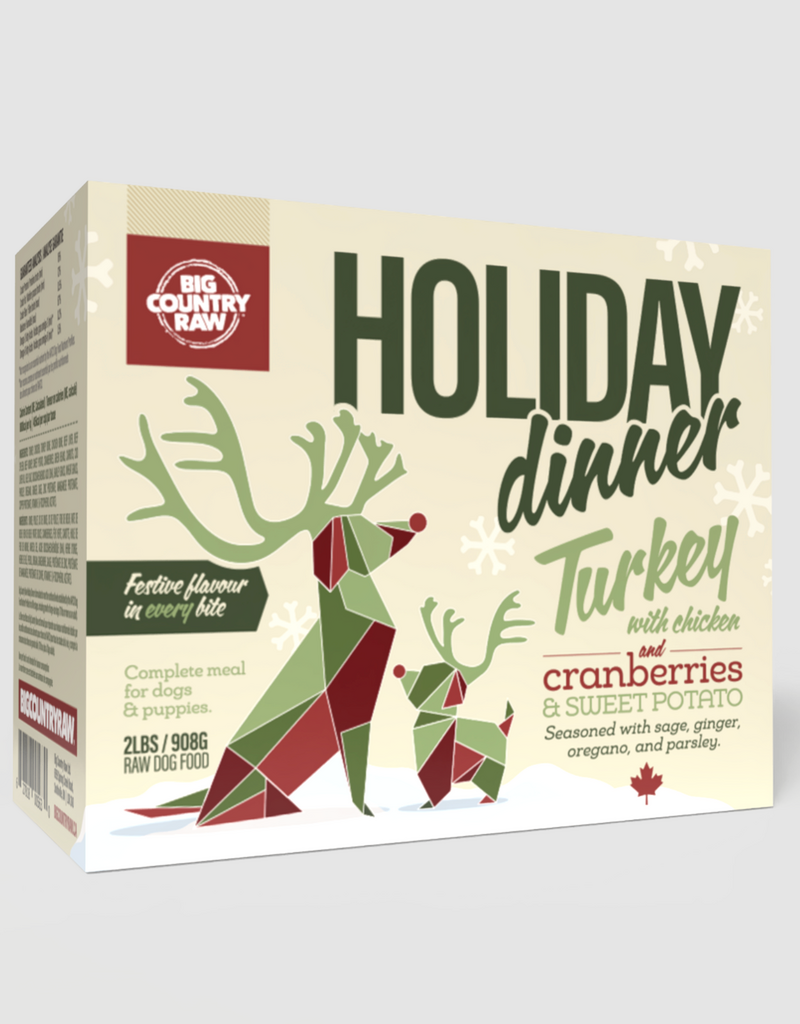 Big Country Raw Big Country Raw Holiday Dinner 2lb