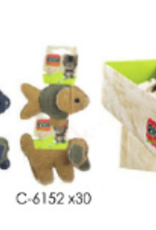 Andis Riga Cat Toy Jute Fish and Dog