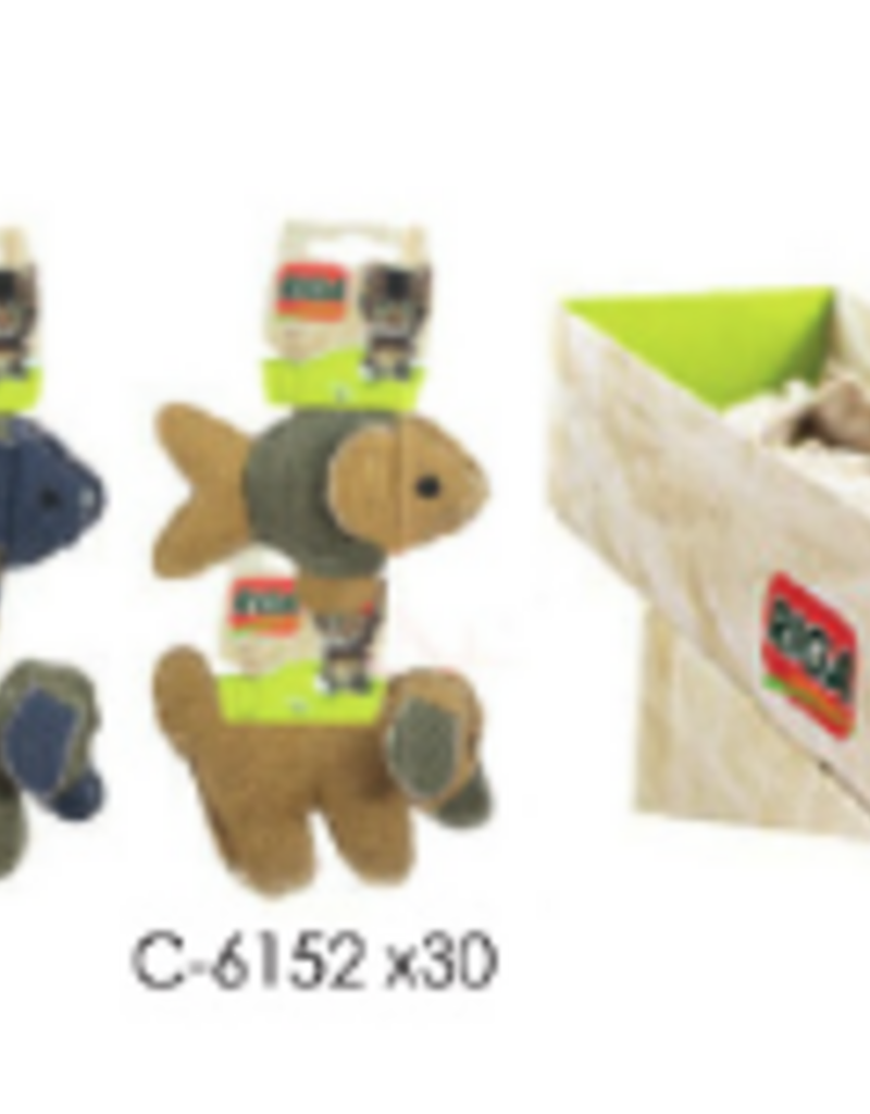 Andis Riga Cat Toy Jute Fish and Dog