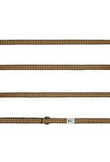 RC Pets RC Pets Petite Leash 1/2"x6' Houndstooth Toffee