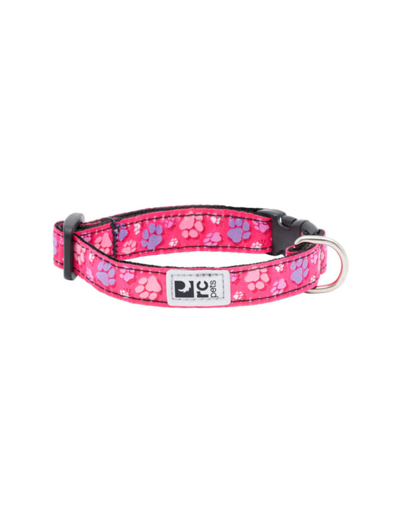 RC Pets RC Pets Petite Clip Collar PXXS Fresh Tracks Pink