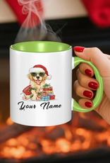 Temu Dog Christmas Mugs - Assorted Patterns & Christmas Sayings