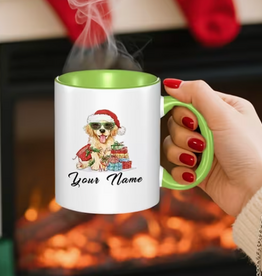 Temu Dog Christmas Mugs - Assorted Patterns & Christmas Sayings