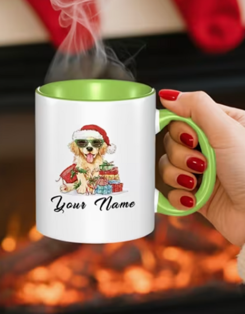 Temu Dog Christmas Mugs - Assorted Patterns & Christmas Sayings
