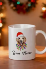 Temu Dog Christmas Mugs - Assorted Patterns & Christmas Sayings
