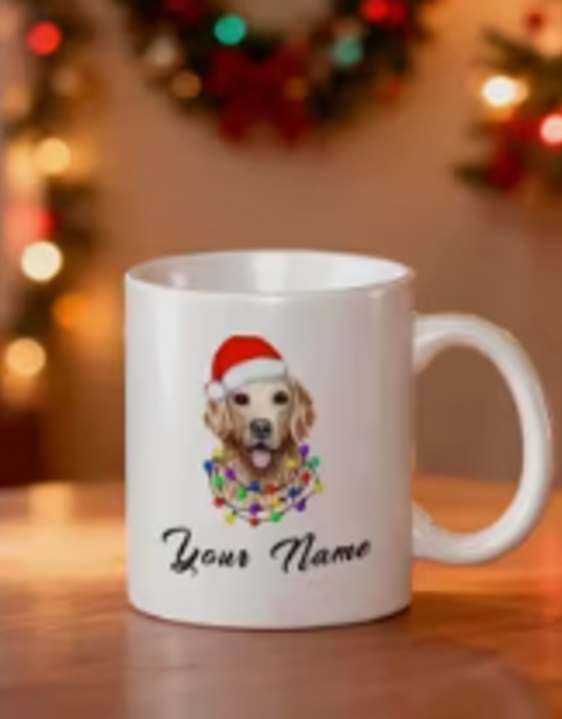 Temu Dog Christmas Mugs - Assorted Patterns & Christmas Sayings