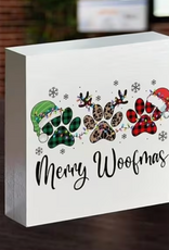Temu Christmas Dog Decor - Merry Woofmas Sign