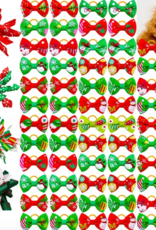 Temu Assorted Christmas Bows & Ribbon Spirals 1pc