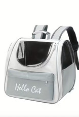 Temu Hello Cat Foldable Backpack/Carrier with Window - Assorted Colours 1pc