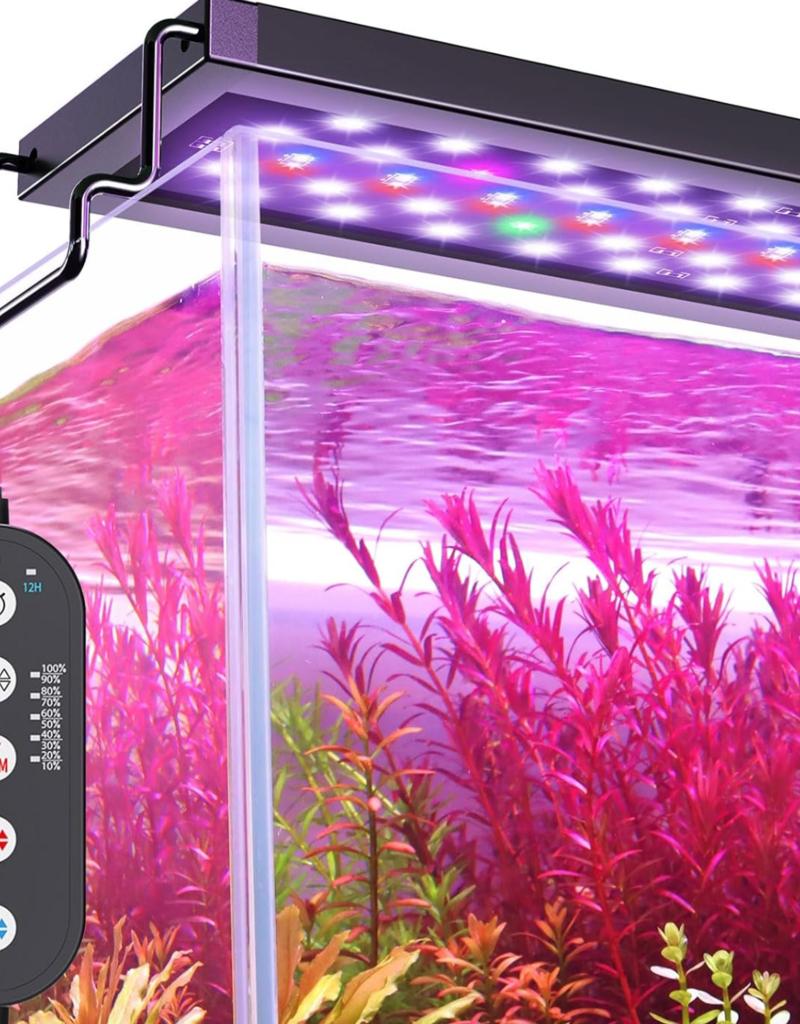Seaoura Seaoura LED Aquarium Light for Freshwater Tank 30-45cm Adjustable Brackets - 12W