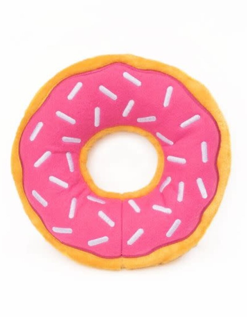 Zippy Paws Zippy Paws Jumbo Donutz - Strawberry