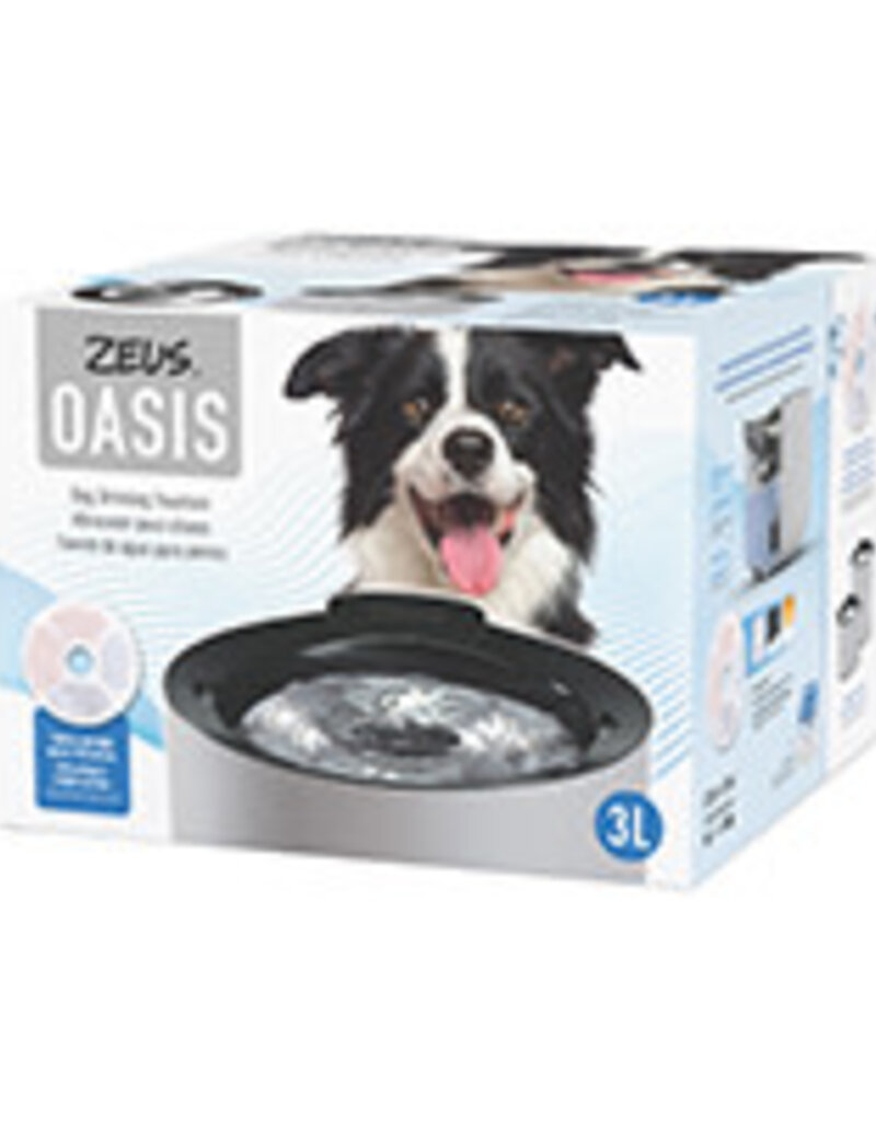 zeus oasis Zeus Oasis Fountain - Light Grey - 3L Zeus 2.0