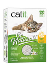 Catit Catit Go Natural! Pea Husk Clumping Cat Litter - Vanilla - 7.9 Punds or 3.6kg