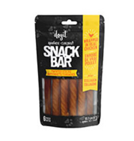 Dogit Dogit SnackBar Chicken-Wrapped Beefhide & Collagen Twisted Sticks - 6 pieces - 5 in (12.7 cm)