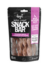 Dogit Dogit SnackBar Duck Collagen Twists - 10 pieces - 5 in (12.7 cm) - 1-1.5 cm dia - approx 100 g (3.5 oz)