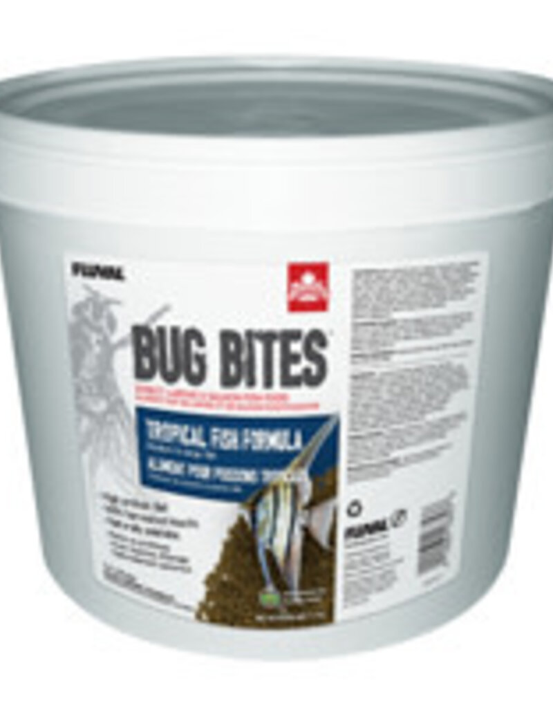 Fluval Fluval Bug Bites Tropical Formula - Medium to Large Fish - 1.4 - 2.0 mm granules - 1.7 kg (3.7 lbs)