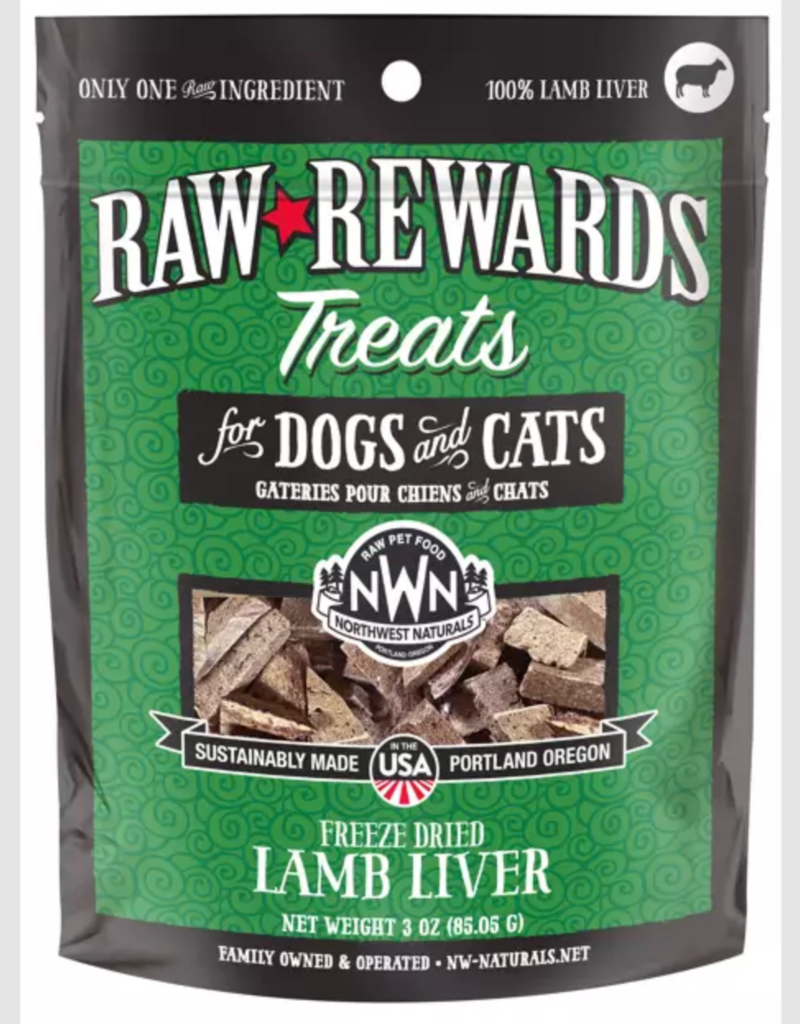 Northwest Naturals Northwest Naturals Freeze-Dried Treats - Lamb Liver 85g