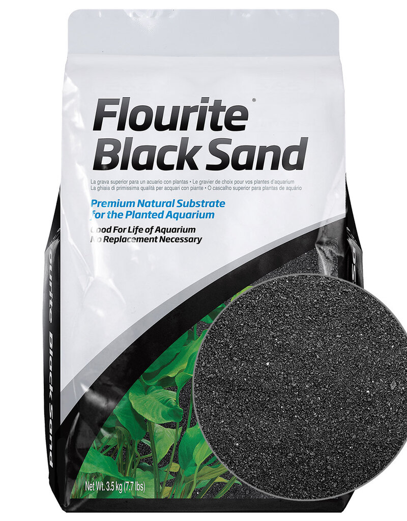 Seachem Flourite Black Sand - 3.5 kg