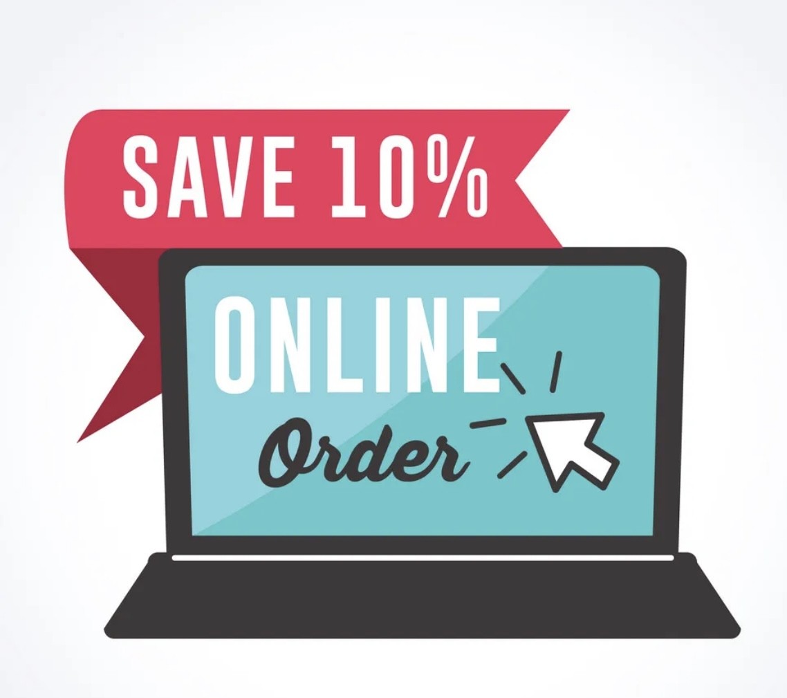 ONLINE Ordering Discount