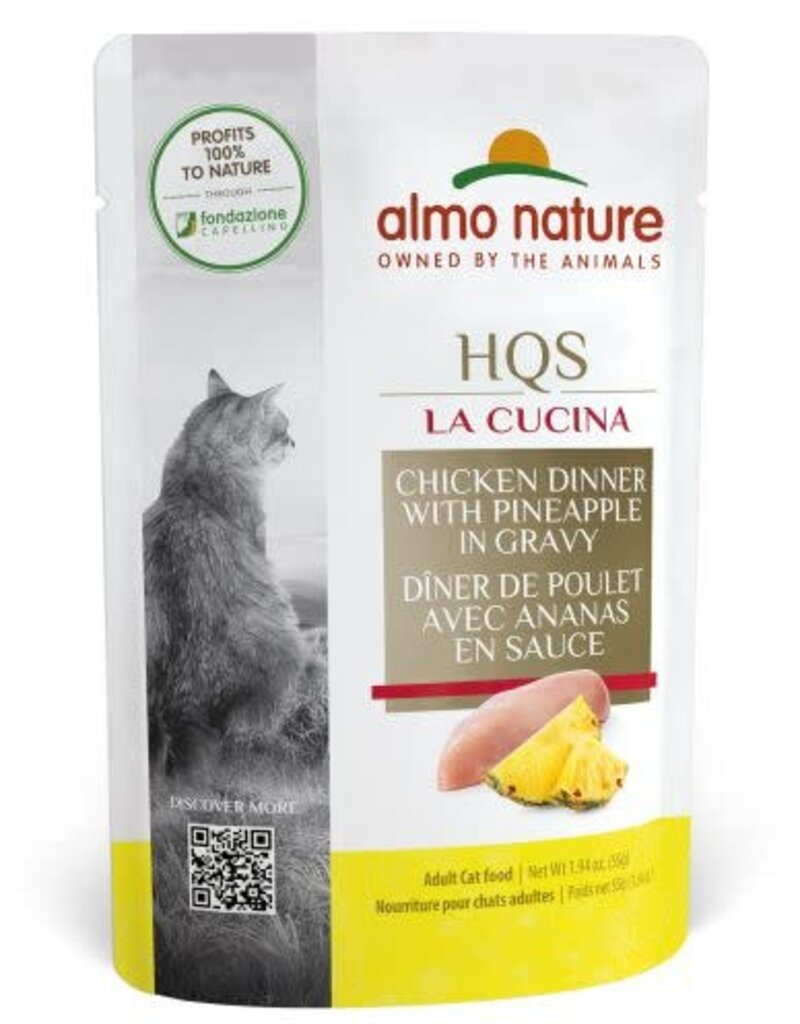 Almo Nature Almo Nature La Cucina Cat Food Pouches - Chicken Dinner With Pineapple In Gravy 55g