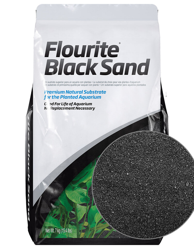 Seachem Flourite Black Sand - 7 kg