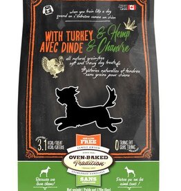 Oven Baked Tradition Soft and Chewy Turkey and Hemp Dog Treat 6oz