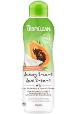 TropiClean TropiClean Luxury 2-in-1 Shampoo and Conditioner - Papaya & Coconut 20oz