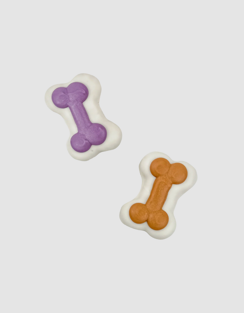 Bosco and Roxy's Cookie - Bosco and Roxy's Everyday Natural Bones - White with Purple or Brown 1pc.