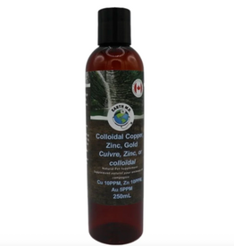 Earth M.D. Earth MD Colloidal, Copper & Zinc 250mL