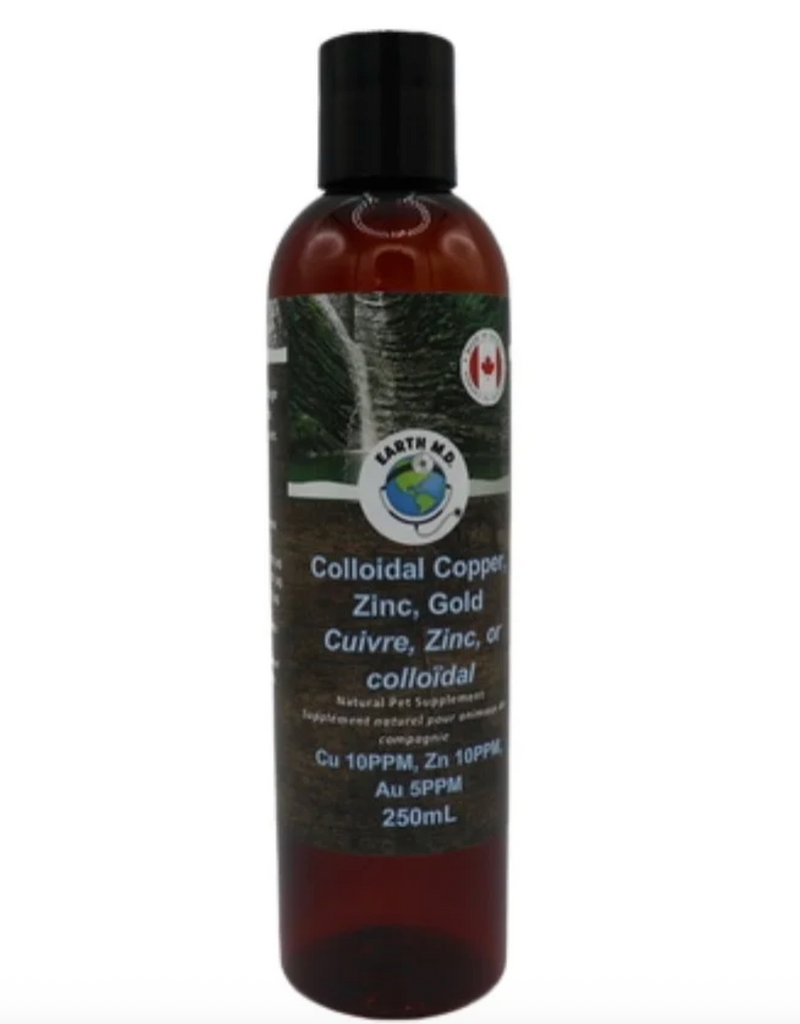 Earth M.D. Earth MD Colloidal, Copper & Zinc 250mL