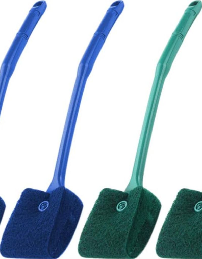 Sitake Sitake Double-Sided Aquarium Algae Scraper - Assorted Colours