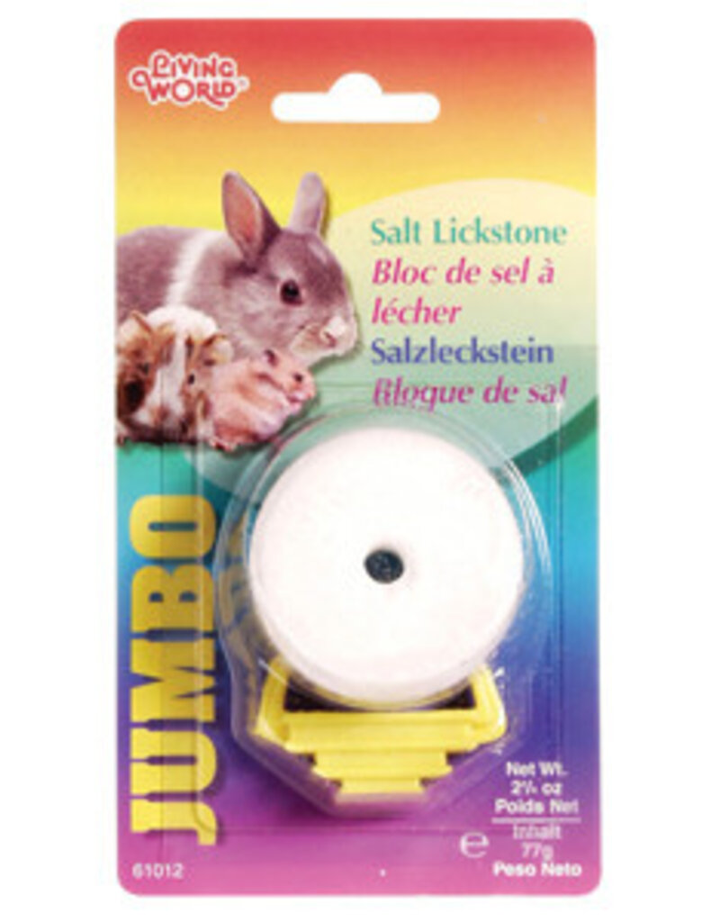 Living World Jumbo Salt Lickstone - 77 g (2.7 oz)